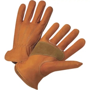 Premium Grade Cowhide Grain Leather CE Certified General Purpose Smooth Safety <b>Gloves</b> Comfortable Abrasion Resistant Heavy - Product Image 2