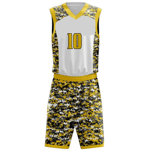 Nouveaux uniformes de basket-ball au design tendance, vêtements de basket-ball très vendus, uniformes de basket-ball pour enfants à séchage rapide 100% polyester - Product Image 5