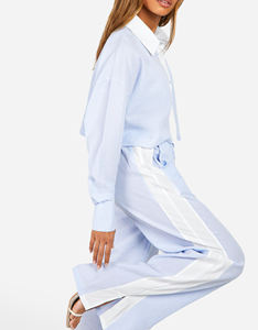 2026 Pantalon de jogging sport pour homme personnalisable, taille mi-haute, style streetwear décontracté, coupe ample et baggy, effet délavé à l'acide, vintage, léger - Product Image 3