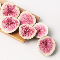 Hoogwaardige hele FD gevriesdroogde knapperige vijgenschijfjes snacks zoete fruit- en groenten snacks in bulkverpakking 500g