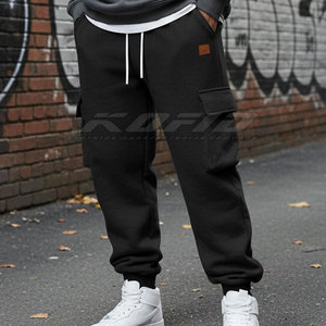 Men <b>Joggers</b> Pants <b>Slim</b> Fit Stretch Waist Running Gym Fitness Sports Trousers Lightweight Comfortable Wear - Product Image 3