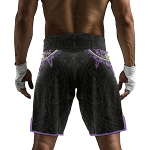 Shorts MMA à prix abordable, impression par sublimation, séchage rapide, haute qualité, shorts de grappling sans Gi, coupe classique, shorts de combattant - Product Image 4