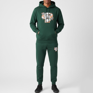 Ensemble de survêtement de haute qualité, sweat-shirt brodé personnalisé et pantalon de jogging, ensemble de survêtement deux pièces, vêtements de sport pour hommes - Product Image 1