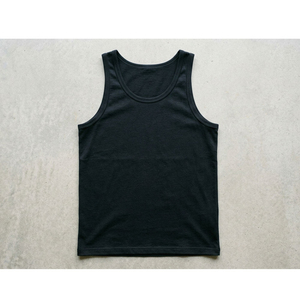 Best Selling Men's Gym Tank Top Custom Made High Quality 100% Polyester Knitted High Street Style High Print Latest Arrival OEM - Product Image 1