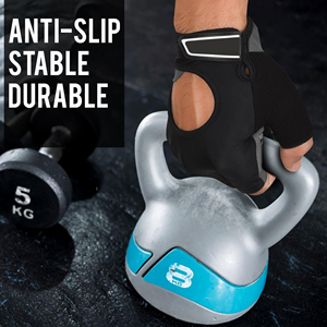 Commercial Grade Weightlifting <b>Gloves</b> Gym <b>Training</b> Fitness Workout Grip Support Hand Protection Equipment Gear - Product Image 6