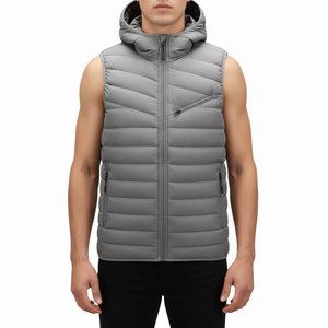 Chaquetas de Burbuja de Manga Corta para Hombre, Novedad 2026, Ropa Casual de Verano, Colores y Tallas Personalizadas, Logotipo Frontal, Servicio OEM/ODM - Product Image 1