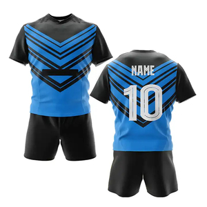 Ensemble d'uniformes de rugby personnalisés entièrement sublimés, respirants, imprimés, vente en gros, maillot bordeaux pour hommes et femmes, kit OEM pour écoles et clubs - Product Image 5
