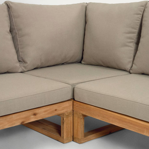 Meubles de jardin modulaires en teck pour espaces de luxe, hôtellerie et loisirs, décoration de meubles - Product Image 4