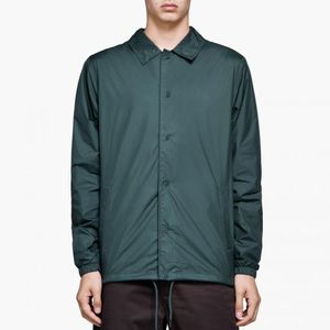 Custom Turn Down Collat spring wear Women <b>Coaches</b> Jackets Waterproof Nylon/Polyester Men's <b>Coaches</b> Jacket - Product Image 2