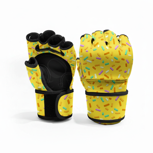 Guantes de MMA con Diseño Personalizado, Guantes de Boxeo sin Dedos para Entrenamiento, Saco de Boxeo, Fitness, Kickboxing - Product Image 4