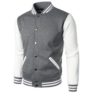Blouson Bomber Varsity en Toile Brodé Respirant à Capuche de Haute Qualité 2026 pour Homme – Style Décontracté Urbain - Product Image 2