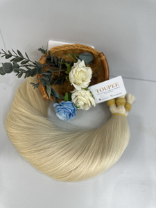 บริษัท ท็อป 1 โฮลเซล ดรีม แฮร์ ทูพี คอร์ป รุ่น T05 ผมแท้เวียดนาม 100% ความยาว 40 นิ้ว แบบตรงธรรมชาติ ซุปเปอร์ดับเบิ้ลดรอน ผลิตด้วยเครื่องจักร น้ำหนัก 100 กรัม - Product Image 2