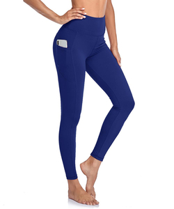 Leggings Casuales de Cintura Alta para Mujer, Tallas Grandes, Sin Costuras, Spandex/Poliéster, Color Sólido, Ropa Deportiva para Yoga, Elásticos en Cuatro Direcciones - Product Image 2