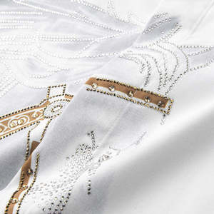 เสื้อเชิ้ตผ้าไหมสีดำสำหรับผู้ชาย แขนยาว ลายพิมพ์สไตล์จีน ปกคอพับ ผ้าซาตินกันยับ เสื้อเชิ้ตสำหรับใส่ในโอกาสทางการ ฤดูใบไม้ร่วง - Product Image 5