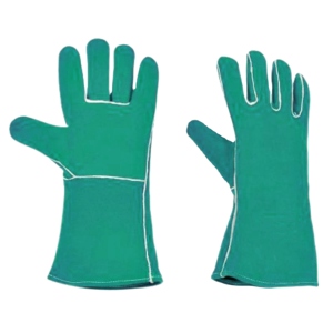 Gants de sécurité industriels en cuir de vachette pleine fleur de haute qualité, certifiés CE, anti-coupure, antidérapants, épaisseur 11 oz, pour le soudage - Product Image 3