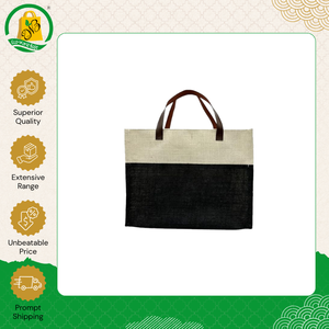 ลดราคาพิเศษสำหรับกระเป๋าช้อปปิ้งผ้ากระสอบป่านแบบย่อยสลายได้ ดีไซน์ใหม่ คุณภาพดี เป็นมิตรต่อสิ่งแวดล้อม สำหรับผู้หญิง ในราคาประหยัด - Product Image 6