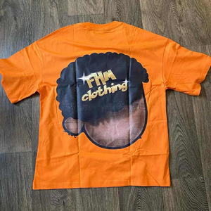 Camiseta de Gran Tamaño para Hombre con Estampado DTG, Impresión de Diseño Personalizado, Algodón Grueso, Corte Holgado y Relajado, Cuello Redondo, Manga Corta - Product Image 2
