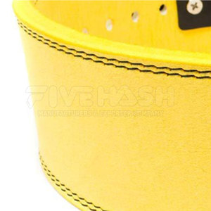 Ceinture de musculation en cuir de vachette avec boucle à levier pour haltérophilie et entraînement de la taille - Product Image 4
