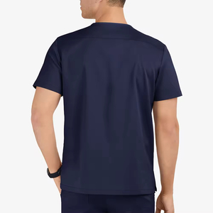 Chemises d'infirmière unisexes élégantes en toile, légères, écologiques, confortables pour les longues journées, respirantes, de haute qualité - Product Image 2