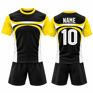 Conjunto de Uniforme de Fútbol Americano 7v7 Sublimado Personalizado, Transpirable, para Adultos, Pantalones Cortos Deportivos de Poliéster - Product Image 2