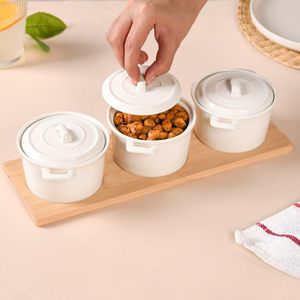 Plateau de service rectangulaire en bois d'acacia de grande taille, très demandé, empilable, pour desserts, disponible - Product Image 6