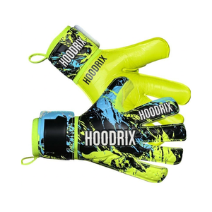 Gants d'entraînement de football durables : Latex anti-abrasion 4 mm, paume plate, support pour les doigts, bande élastique, fournitures de football OEM personnalisées - Product Image 3