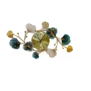 Gold Plated Round Wall <b>Clock</b> Abstract Geometric Design Quartz Analog Silent Minimalist Living Room Decoration Wall <b>Clock</b> - Product Image 5