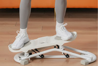 Tragbarer Fitness-Stepper aus Eisenverstärktem PP-Material mit Rutschfesten Widerstandsbändern Multifunktionale Balance-Maschine