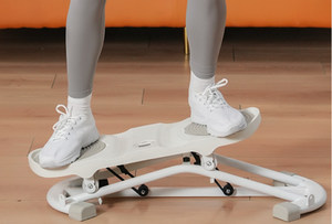 Steppeur portable amincissant en fer renforcé avec bandes de résistance antidérapantes en PP – Machine d'équilibre multifonctionnelle - Product Image 5