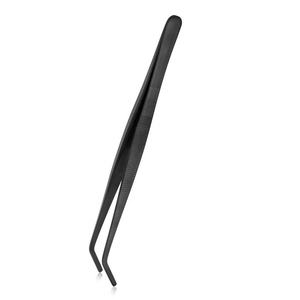 High quality Stainless Steel Henry Foodservice Metal Eco-Friendly Offset tongs Kitchen Tweezer Sustainable - Product Image 1
