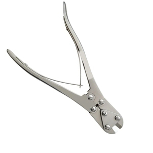 Cortador de Clavos Ortopédicos de 9.5 Pulgadas, Acero Inoxidable Alemán, Doble Resorte, Cortador de Placas de Alambre TC, Alicates Quirúrgicos de Corte - Product Image 3