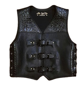 Chaleco de Cuero Transpirable de Alta Calidad para Hombre, Impermeable, para Invierno y Actividades al Aire Libre, con Diseño Personalizado Estilo Moto y Biker - Product Image 5