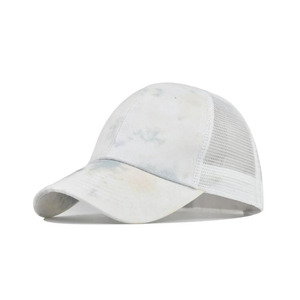 Casquette Trucker Unisexe Tie-Dye Pastel Respirante en Maille, Casquette de Baseball Ajustable à 6 Panneaux, Casquette d'Été pour Papa - Product Image 5