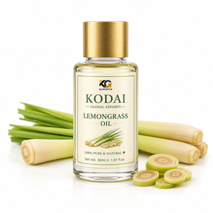 Aceite Esencial de Limoncillo de Tamil Nadu 100% Puro y Natural de Primera Calidad, Destilado al Vapor, para Aromaterapia y Cuidado Facial, Kodai Global Export - Product Image 1