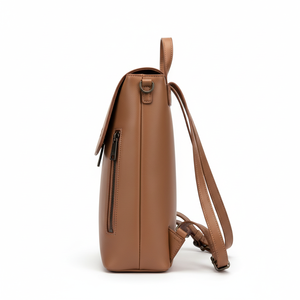 Wholesale Retro Genuine Leather Medium <b>Square</b> Shoulder Bag Women Summer Style Water Resistant ZIP Closure - Product Image 2