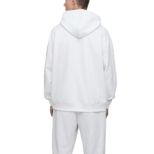 เสื้อฮู้ดดี้ขายส่งจำนวนมากสำหรับผู้ชาย ผ้าฝ้ายฟลีซหนานุ่ม ทรงโอเวอร์ไซส์ แบบสวมหัว ทรงหลวม สกรีนโลโก้ได้ สไตล์สตรีทแวร์ - Product Image 4