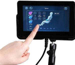 Fauteuil de massage corps entier zéro gravité avec rouleaux fixes, modes automatiques, airbag, chauffage lombaire et dorsal, Bluetooth - Product Image 6