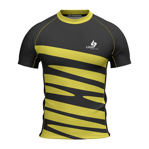 T-shirt de sport et de loisirs pour homme à manches courtes, personnalisé avec logo, sublimé, anti-UV, écologique, anti-humidité et compressif - Product Image 5