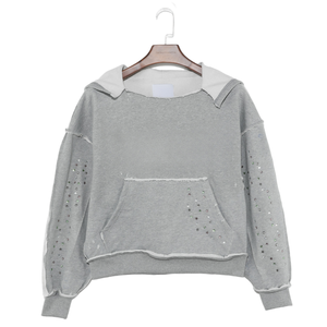 Men's & Women's Mixed Graphic <b>Rhinestone</b> Zip Hoodie 2026 Grey Pink Blue Cropped Boxy Fit Sparkle urban Streetwear <b>Jacket</b> HD - Product Image 4