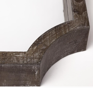 Plateau décoratif vintage hexagonal en manguier avec poignées en métal poli pour le service décoratif ou l'affichage de stockage - Product Image 6