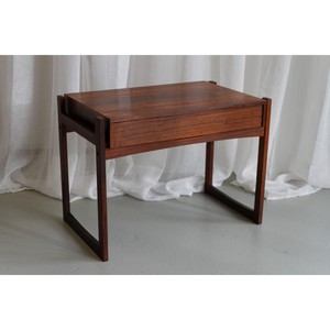 Handcrafted Rosewood <b>Side</b> <b>Table</b> Wholesale | Deep Brown Wooden Occasional <b>Table</b> India - Product Image 3