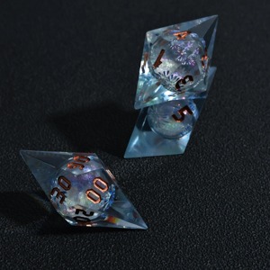 Juego de Dados de Resina Fair Play, Dados Poliédricos de Resina de Alta Precisión para Juegos de Mesa DND Profesionales, Suministro de Equipo de Juego al por Mayor - Product Image 4