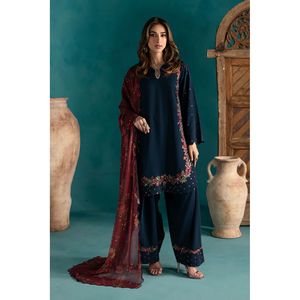 Ensemble de costume de soirée pour femmes de créateur avec dupatta fantaisie - Product Image 5