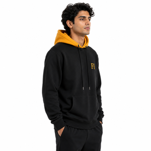Sweat-shirts unisexes surdimensionnés pour hommes en molleton de coton épais à épaules tombantes, style streetwear, fournisseur direct d'usine OEM B2B - Product Image 2