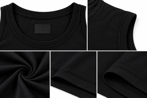 <b>Men</b> Cotton Tank Sleeveless Fitness <b>Vest</b> O-Neck Muscle Undershirt <b>Gym</b> Training Sportswear - Product Image 3