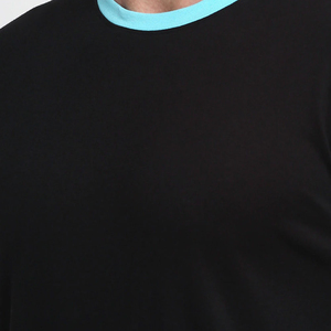 T-shirt en coton pour homme, sur mesure, de haute qualité, neuf, tendance, manches longues, avec tissage tricoté, vente en gros - Product Image 4