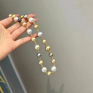 Elegant Freshwater Millet Pearl Necklace Collarbone Chain <b>Simple</b> Fashionable Design Natural Pearl for Love Stylish Temperament - Product Image 4