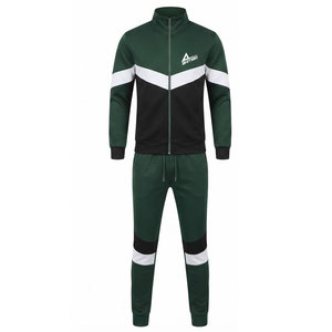 Ensemble de survêtement de course pour homme, vêtements de sport d'hiver, léger, séchage rapide, veste et pantalon écologiques pour l'entraînement en plein air - Product Image 1