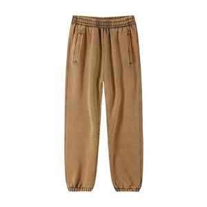 Fabricant OEM, vente en gros, logo personnalisé, pantalon de survêtement décontracté pour homme, à nouer à la cheville, pour la salle de sport, l'entraînement et la remise en forme - Product Image 2