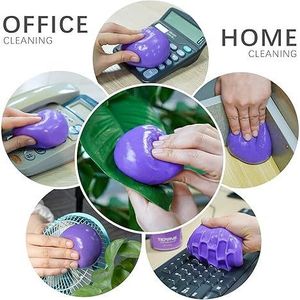 Gel Nettoyant pour Détail Automobile, Nettoyant pour Intérieur et Grilles d'Aération de Voiture, Gel Pâte Éliminateur de Poussière et de Boue, Nettoyant à Air Comprimé pour Voitures - Product Image 2